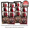 Casino Night Glam 3-up Strips