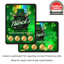 St. Patrick’s Pot of Gold iPad Welcome Screens
