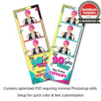 90’s Throwback Celebration 3-up Strips