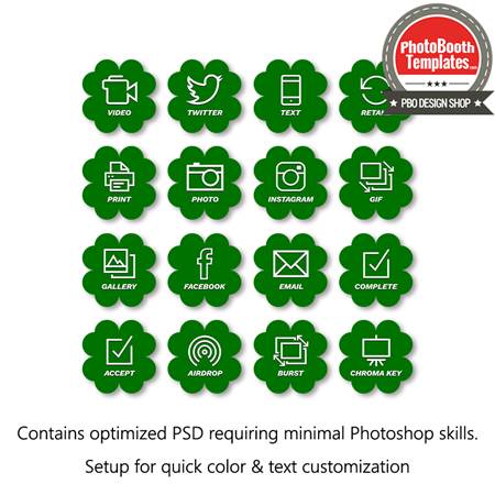 St St. Patrick’s Festivity Buttons