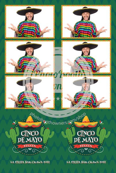 Cinco De Mayo Celebration 3-up Strips