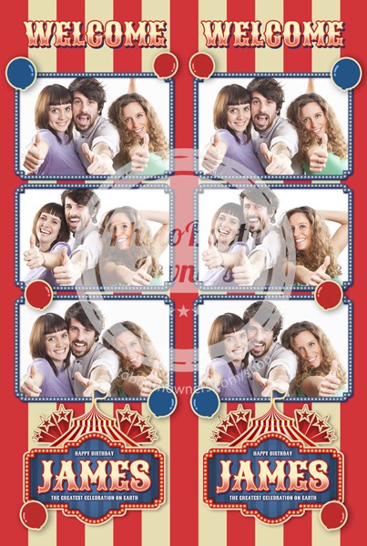 Carnival Funfair 3-up Strips 2 Carnival Funfair 3-up Strips