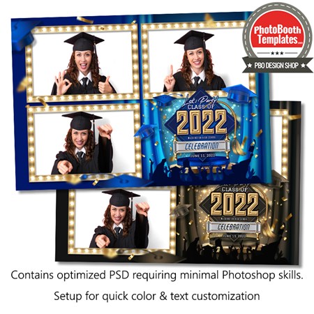 Graduation Caps Celebration Postcard