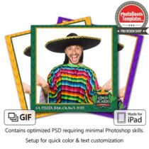 Cinco De Mayo Celebration Square (iPad)