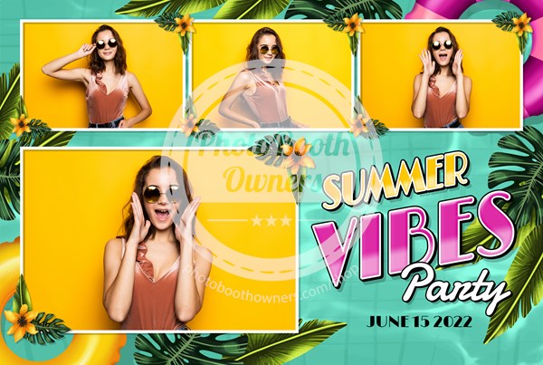 Summer Vibes Postcard