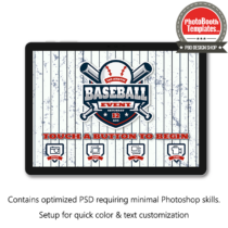 Baseball Pinstripes PC Welcome Screens