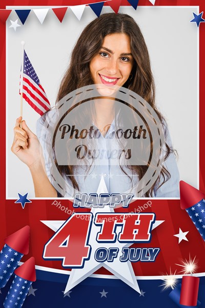 Patriotic Festivity Portrait (iPad)