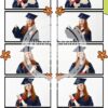 Groovy Graduation 4-up Strips