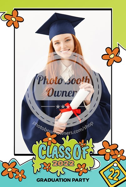 Groovy Graduation Portrait