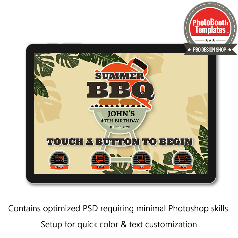 Barbeque Celebration PC Welcome Screens