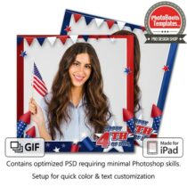 Patriotic Festivity Square (iPad)