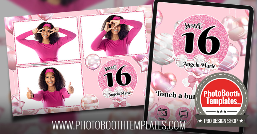 20220810 sweet 16 birthday photo booth templates 870x455 1