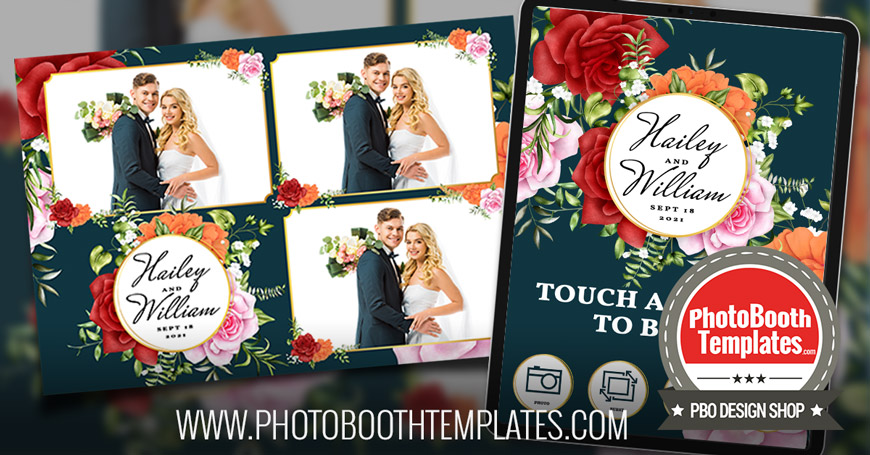 20220831 elegant floral wedding photo booth templates 870x455 1