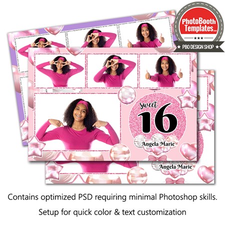 Sweet 16 Sparkle Postcard 1 Sweet 16 Sparkle Postcard