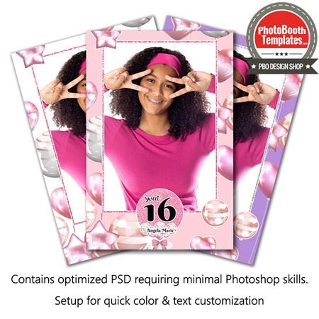 Sweet 16 Sparkle Portrait
