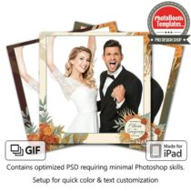 Boho Floral Wedding Square (iPad)