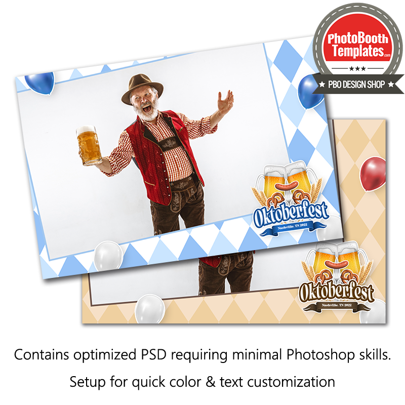 Oktoberfest Celebration Postcard