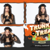 Halloween Trunk or Treat 3-pose Postcard