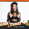 Halloween Trunk or Treat Postcard