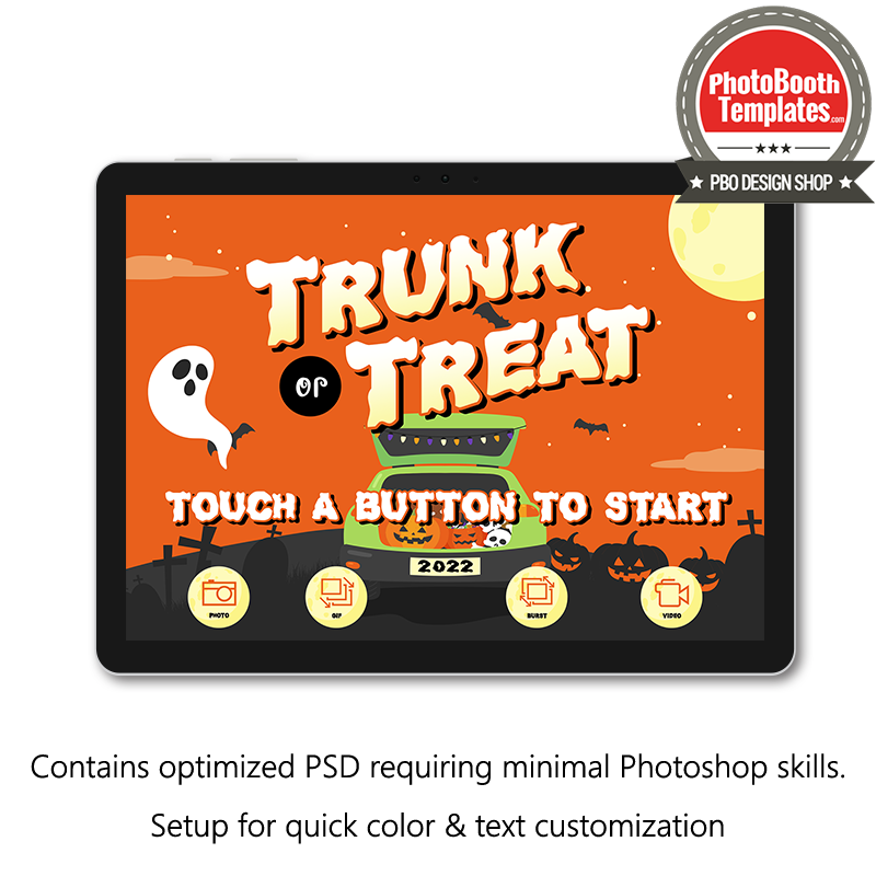 Halloween Trunk or Treat PC Welcome Screens