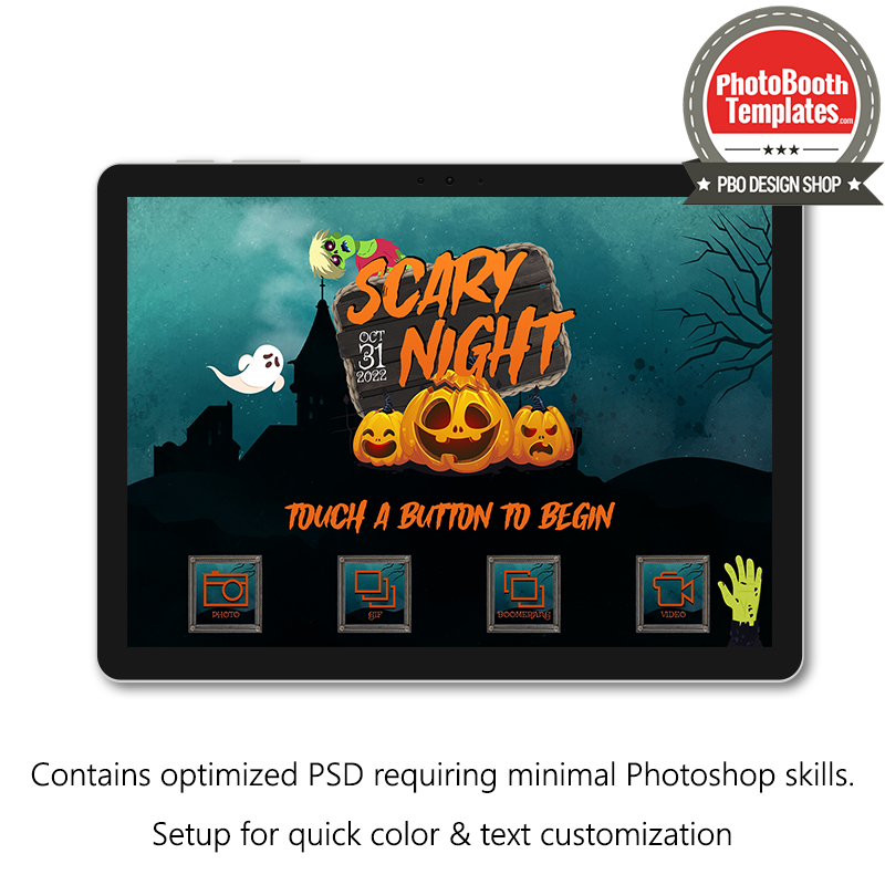 Scary Night PC Welcome Screens