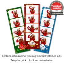 Corporate Holiday 4-up Strips