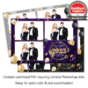 Luxurious Formal Celebration 3-pose Postcard