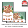 Christmas Gingerbread House PC Welcome Screens