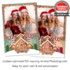 Christmas Gingerbread House iPad Portrait