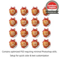 Christmas Gingerbread House Buttons