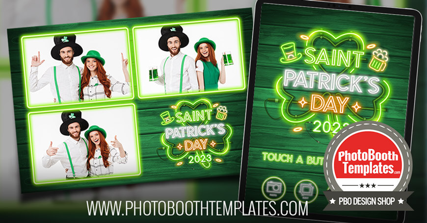 20230301 st patricks day photo booth templates 870x455 1