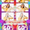60s Retro Party 3-up Strips