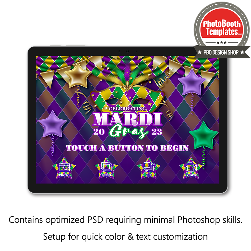 Festive Mardi Gras Celebration PC Welcome Screens