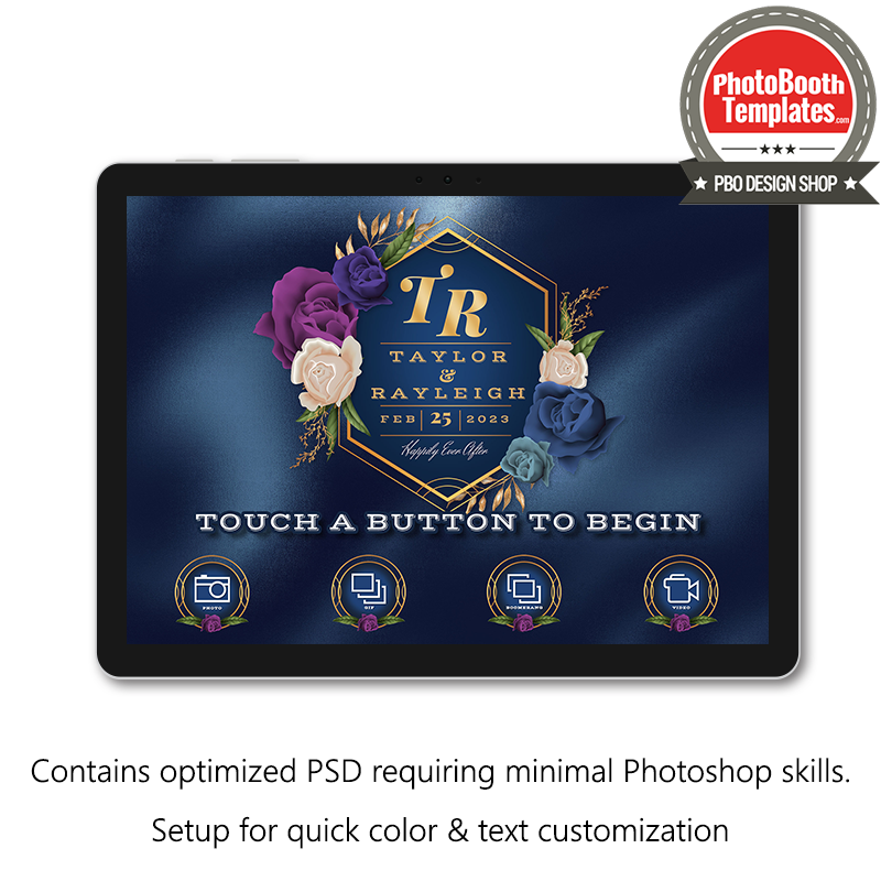 Blooming Floral Sophistication PC Welcome Screens
