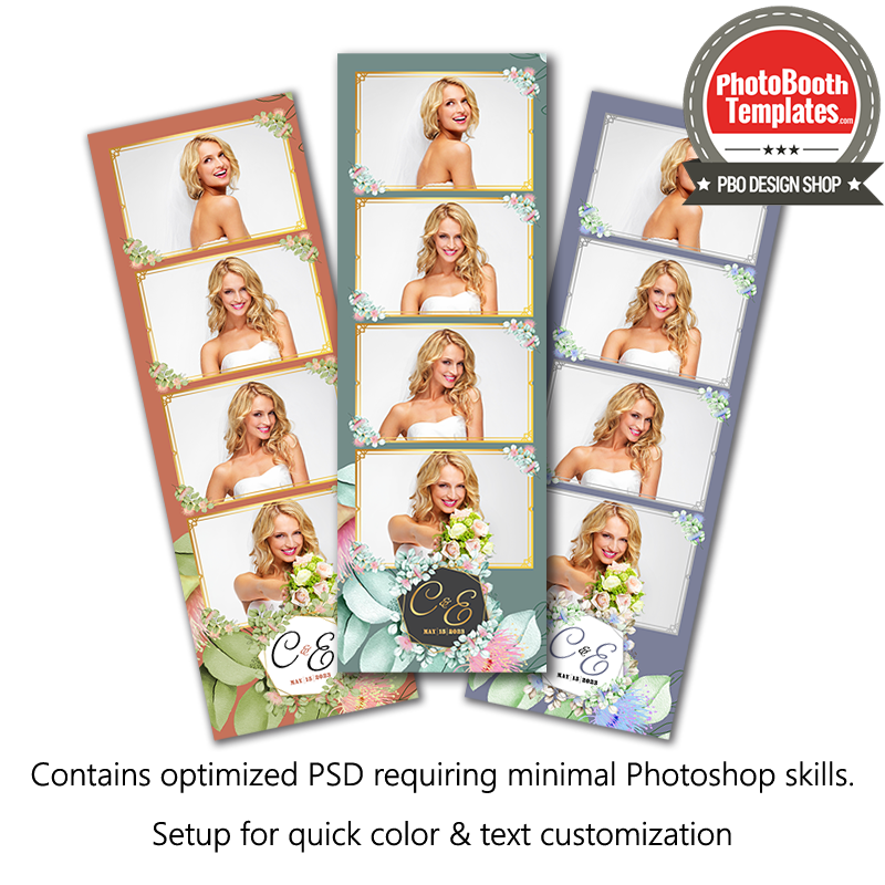 Beautiful Boho 4-up Strips
