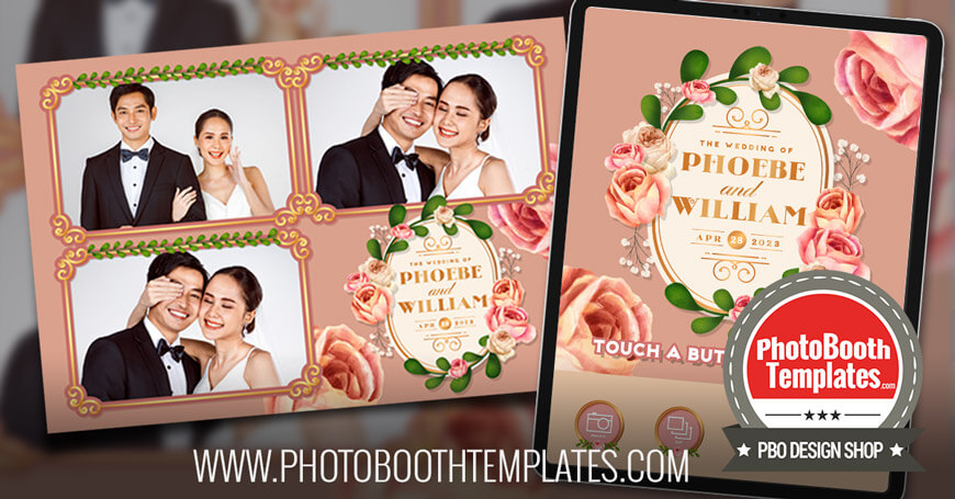 20230308 vintage boho floral wedding photo booth templates 870x455 1