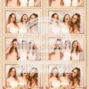 balloon garland arch 4 up strips photo booth template overlay for sale 1