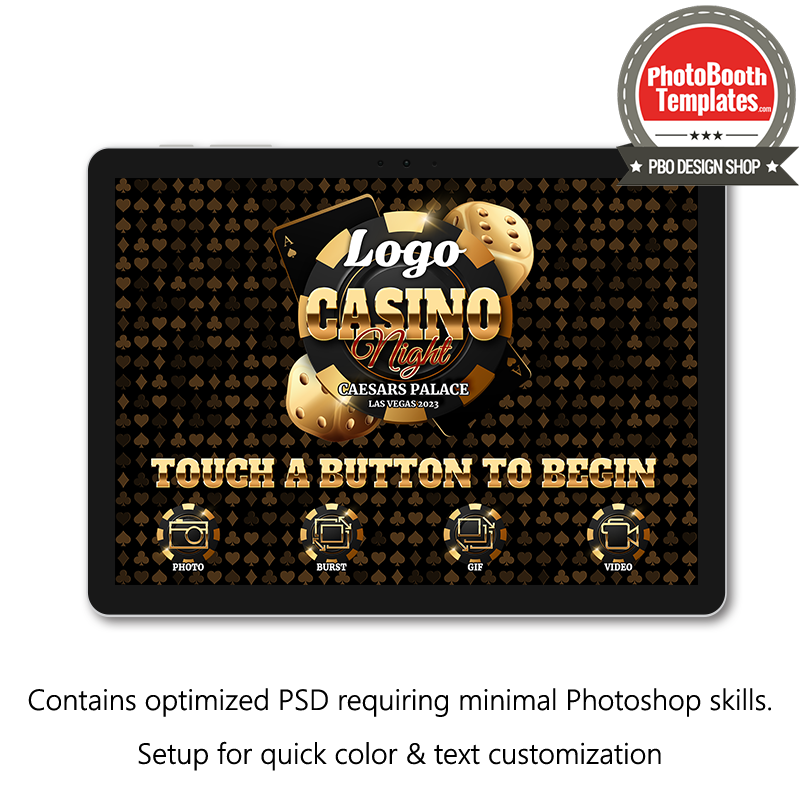 Classy Casino PC Welcome Screens