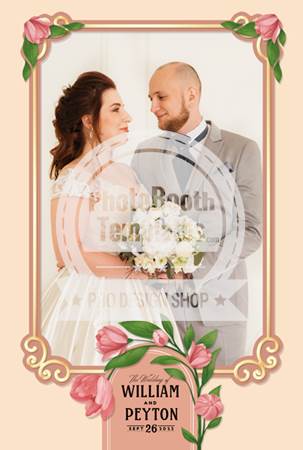 Floral Arch Celebration Portrait