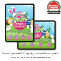 Easter Egg Celebration iPad Welcome Screens