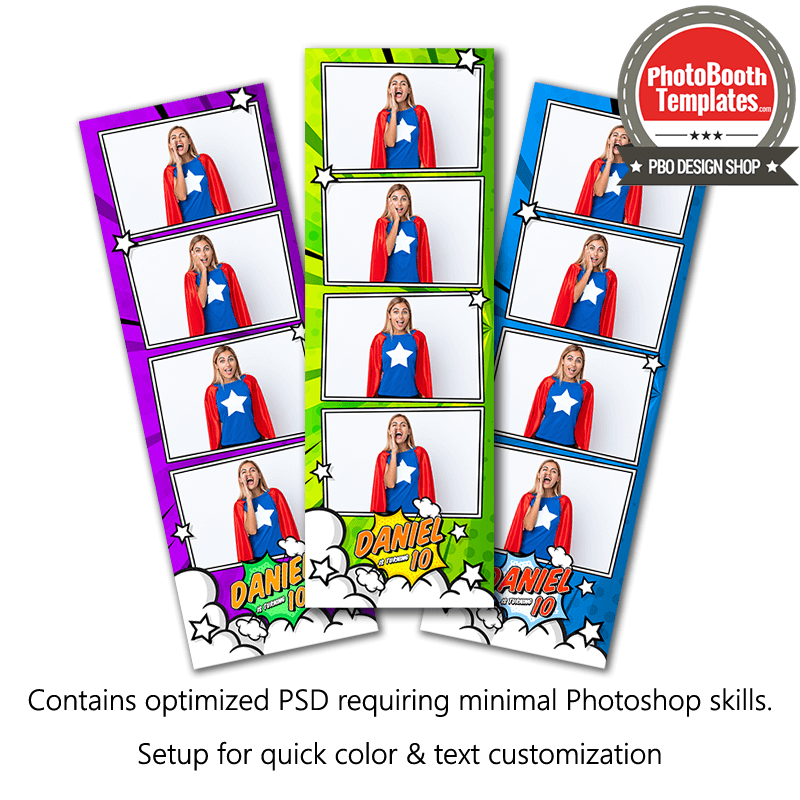 Comic Blast 4-up Strips