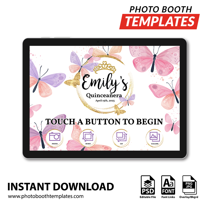 Beautiful Butterflies PC Welcome Screens