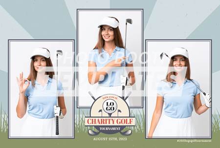 Hole In One 3-pose Postcard