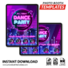Dance Party Night iPad Welcome Screens
