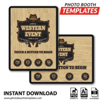 Country Western iPad Welcome Screens