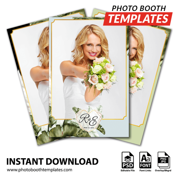 Botanical Wedding iPad Portrait