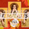 Autumn Festivity 3-pose Postcard