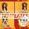 Autumn Festivity 3-pose Postcard