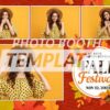 Autumn Festivity 4-pose Postcard