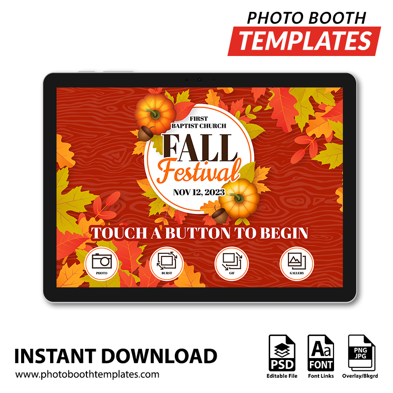 Autumn Festivity PC Welcome Screens